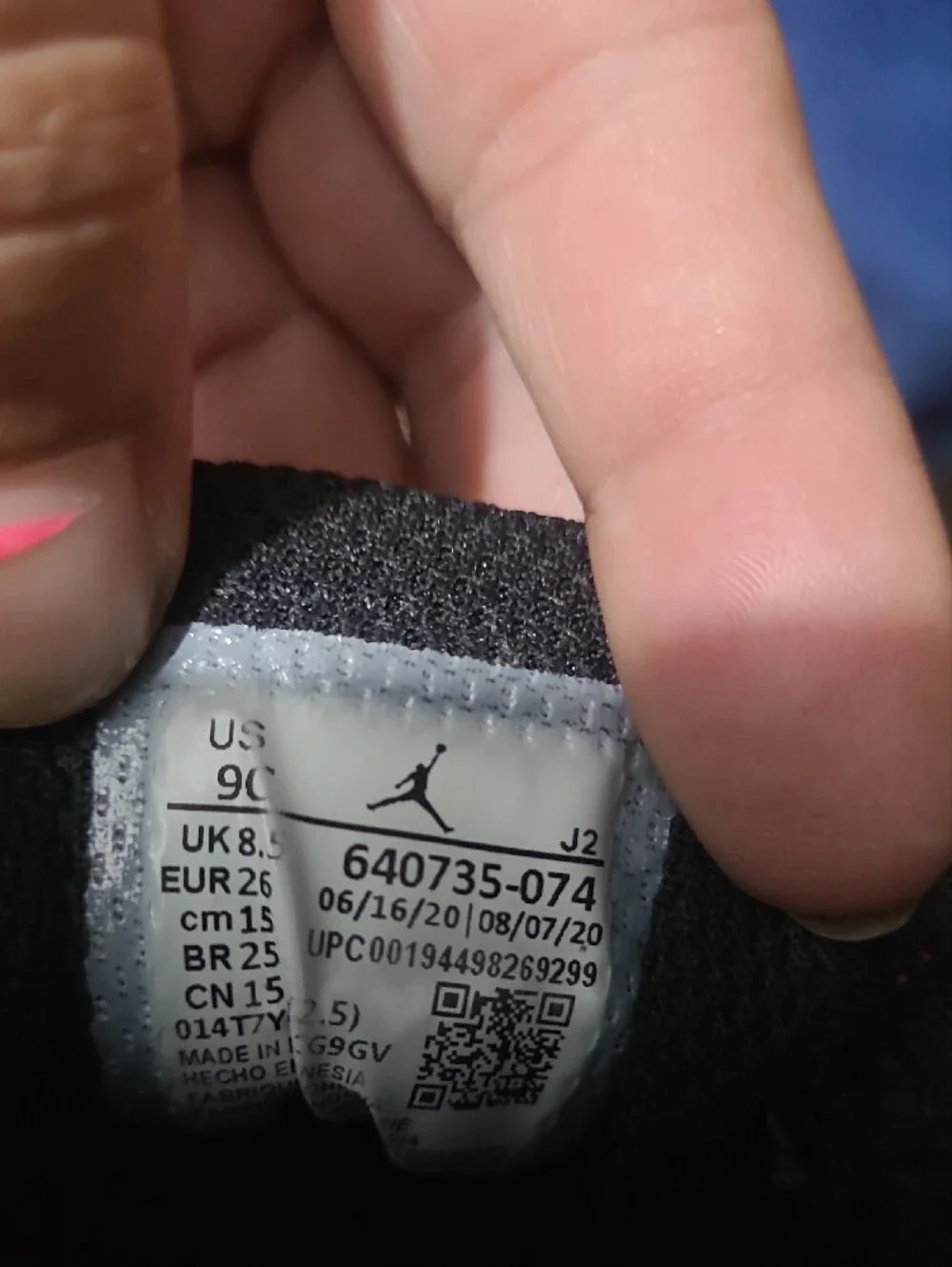 Air Jordan 1 Mid “Banned” Bred Toddler Baby Boy Shoes Size 9c - Picture 3 of 12
